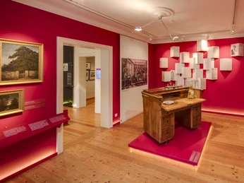 Blick in die Ausstellung des Kraszewski-Museums