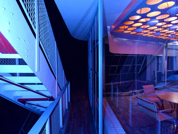 Wintergarten und Außentreppe