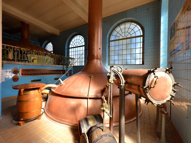 Denkmalgeschützte Brauereigebäude