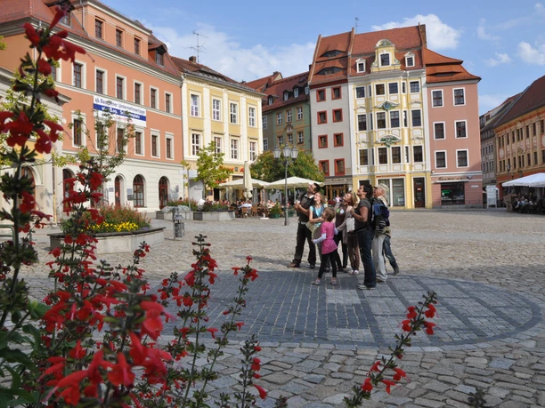 Familienstadtführung auf dem Bautzener Hauptmarkt