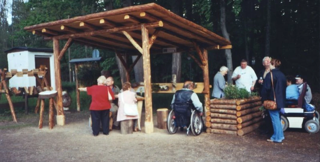 Barrierefreier Rundwanderweg Dübener Heide