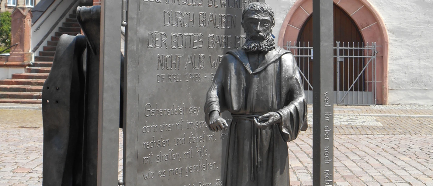 Lutherdenkmal in Borna