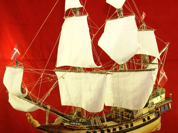 Reiseschiff von Bartholomäus Ziegenbalg "Prinzess Sophia Hedwig"