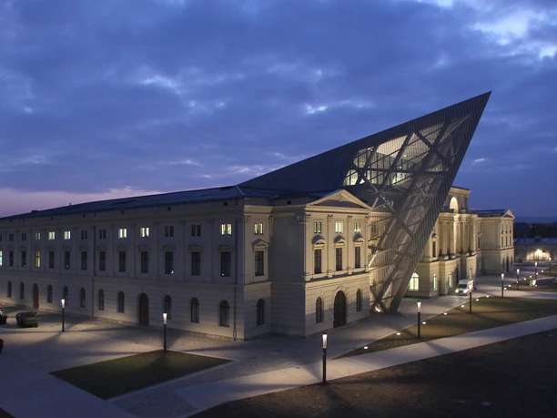 Blick auf das Militärhistorisches Museum der Bundeswehr