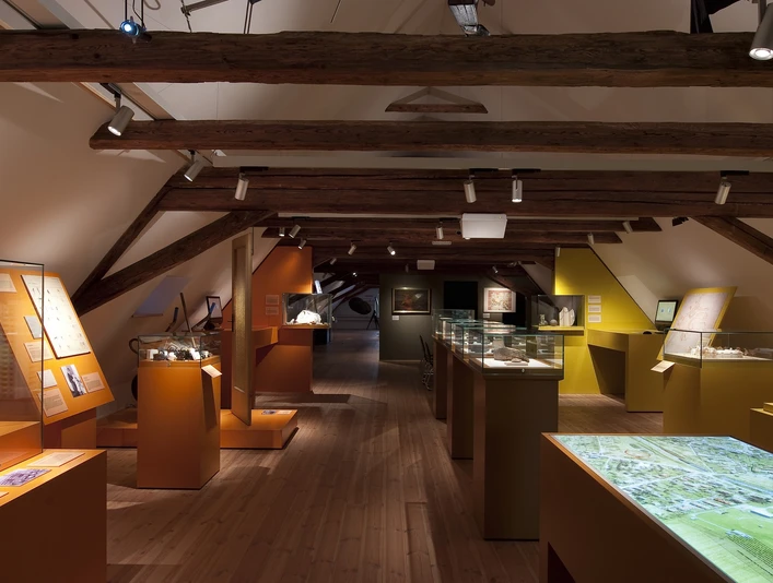 Blick in die Ausstellung des Palitzsch-Museums