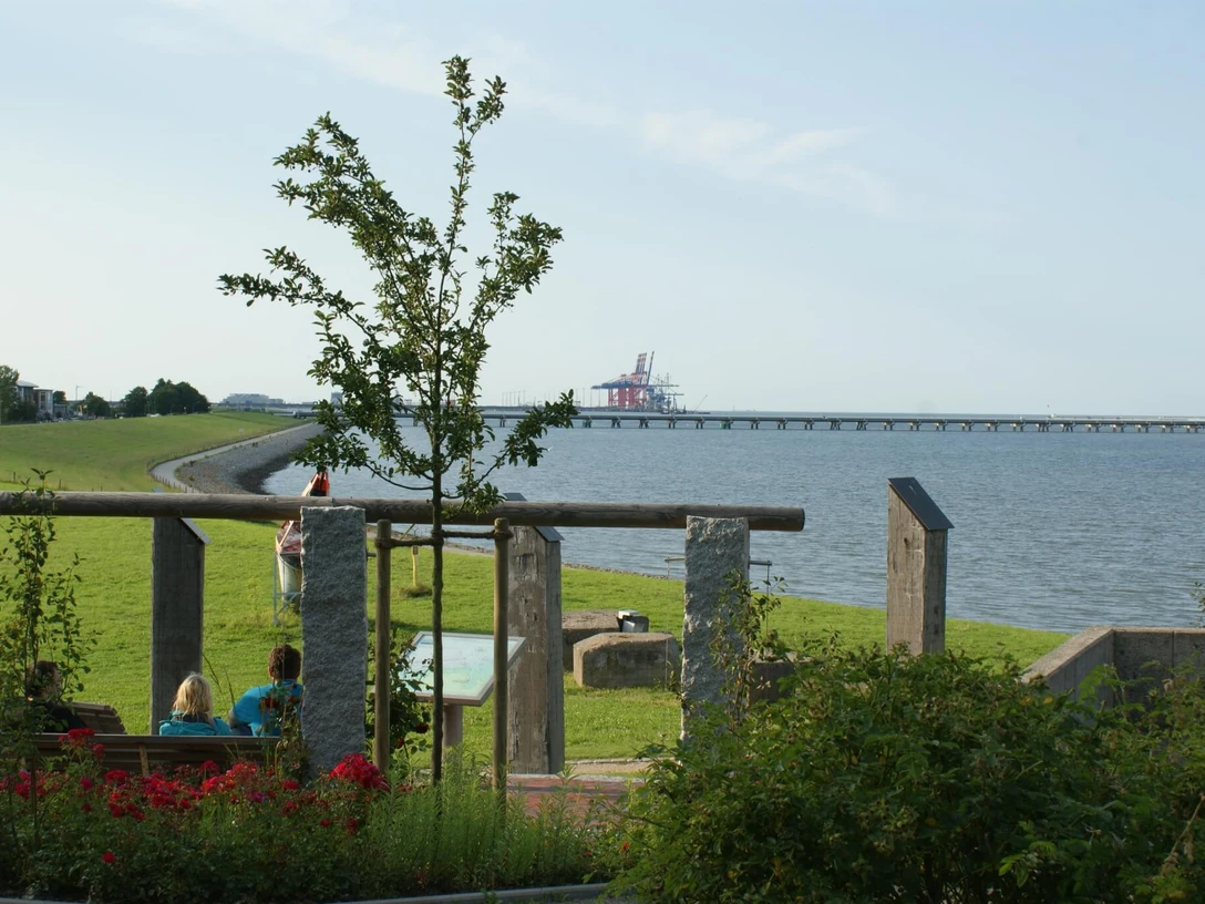 Ausblick vom Rüstringer Berg
