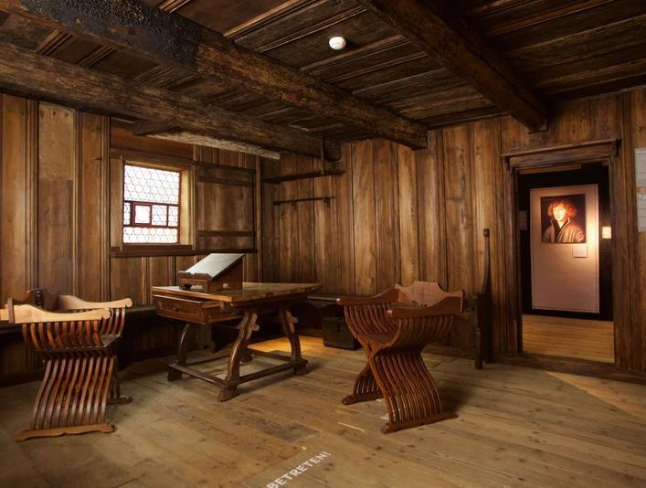 Innenansicht des Spalatinhauses in Torgau