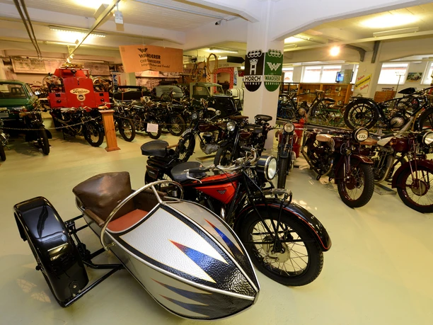 Innenräume der Stern-Garagen Chemnitz