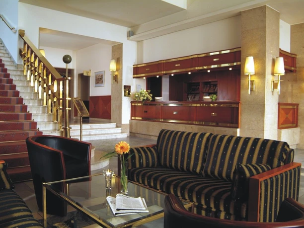 Rezeption im Hotel Chemnitzer Hof