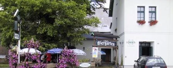 Gasthof mit Biergarten