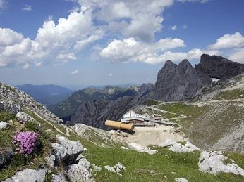 Natur-Informationzentrum auf dem Karwendel bei Mittenwald