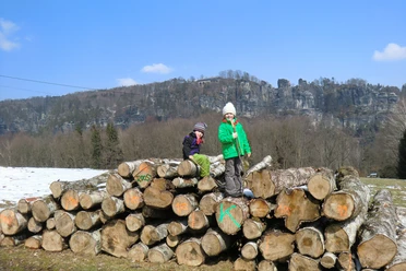 Blick zur Bastei