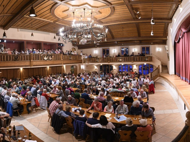 Innenansich des Haus des Gastes in Wallgau