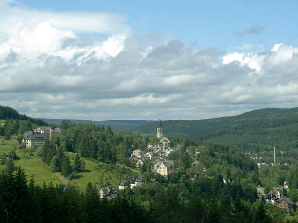 Blick auf Johanngeorgenstadt