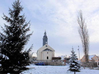 Die Röthenbacher Kirche im Winter