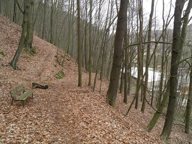Heilige Hallen mit dem ehemaligen Standort von Gessners Büste
