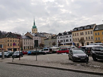Marktplatz von Sebnitz