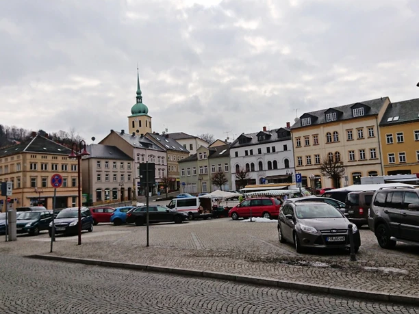Marktplatz von Sebnitz