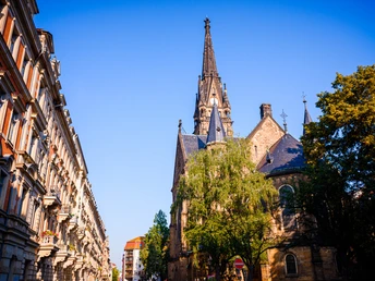 Martin-Luther-Kirche in der Dresdner Neustadt