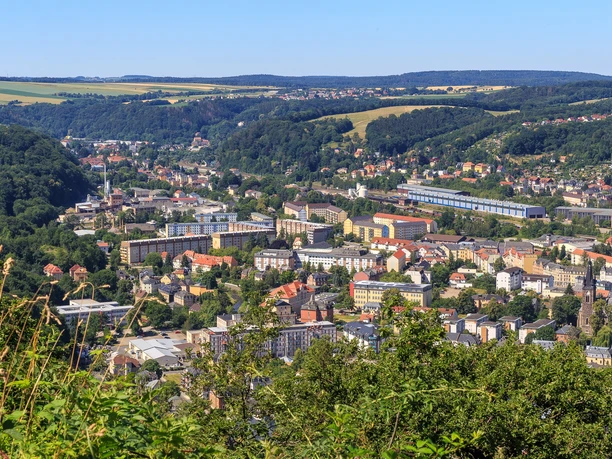Blick vom Windberg über Freital