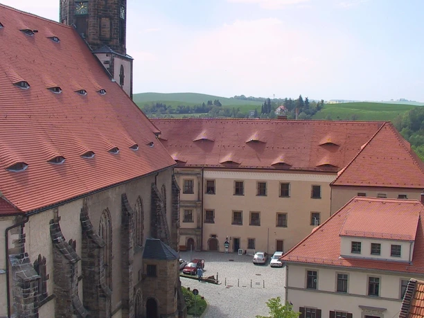 Stadtkirche mit Schloß / MiBERZ Ausstellung