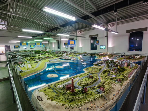 Leeraner Miniaturland The picture shows part of the exhibition in Leer Miniaturland