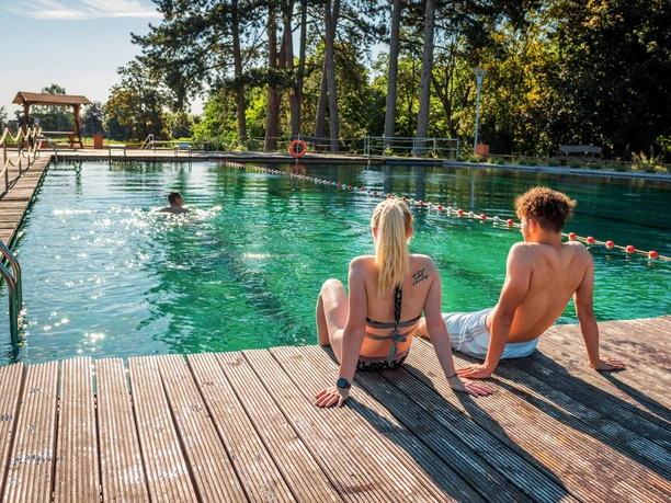 Biologisches Freibad am Thie in Blankenburg Biologisches Freibad am Thie in Blankenburg