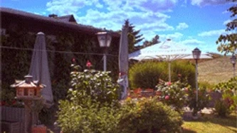 Terasse an der "Schönen Aussicht"