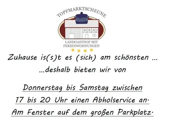 Topfmarktscheune bietet Absolservice