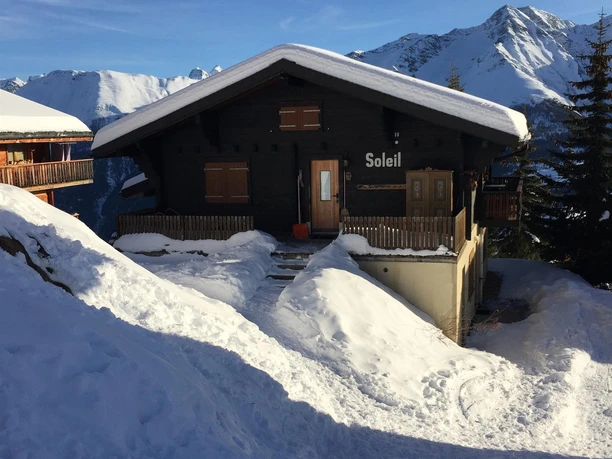 Aussenansicht Chalet Soleil
