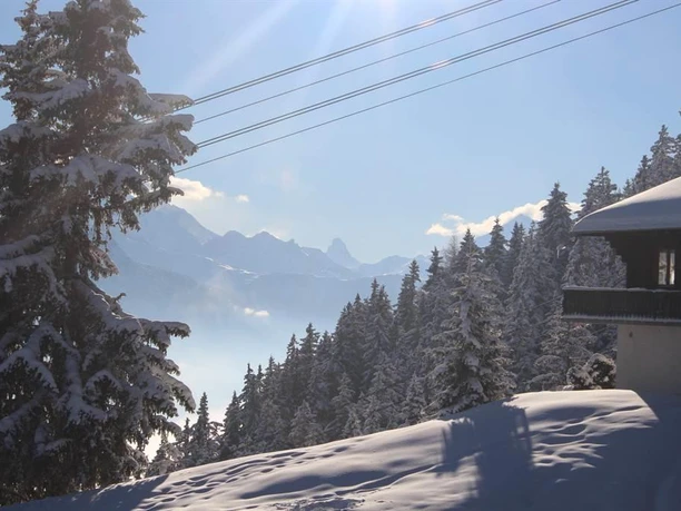 Der Blick vom Balkon