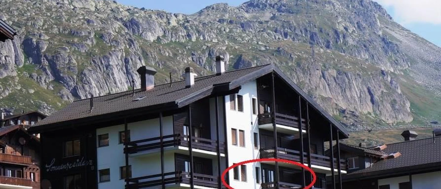 Frontansicht mit Bettmerhorn (Sommer)