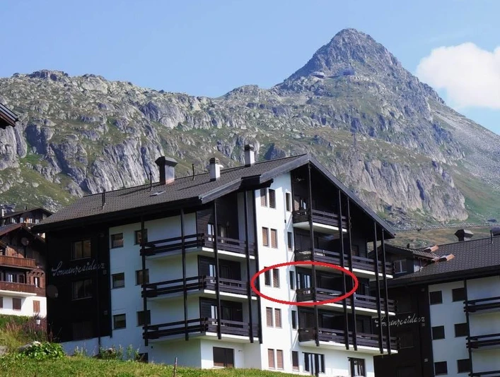 Frontansicht mit Bettmerhorn (Sommer)