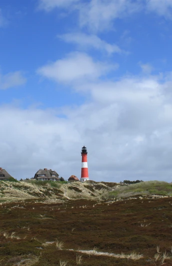 Etappenziel: der Hörnumer Leuchtturm