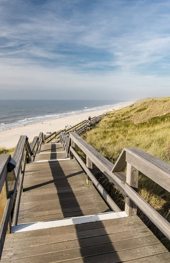 Strandtreppe in Wenningstedt Sylt