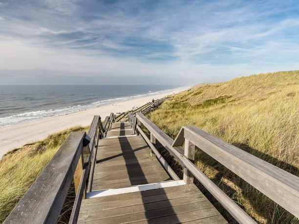 Strandtreppe in Wenningstedt Sylt