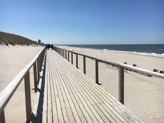 Holzsteg am Sylter Strand