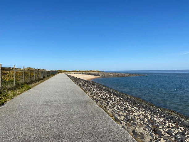 Weg am Wasser gen Norden in Hörnum