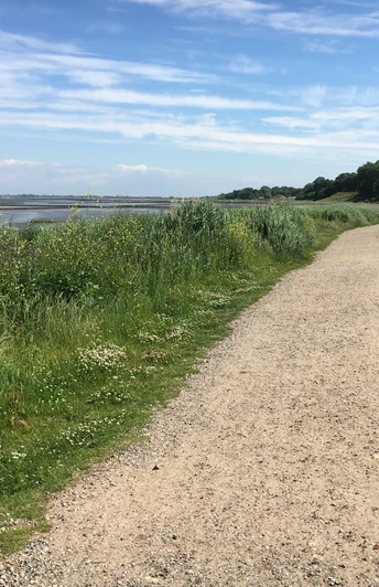 Kiesweg am Keitumer Watt