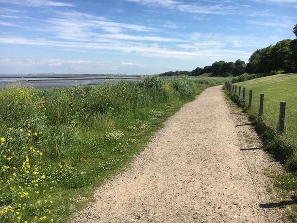 Kiesweg am Keitumer Watt