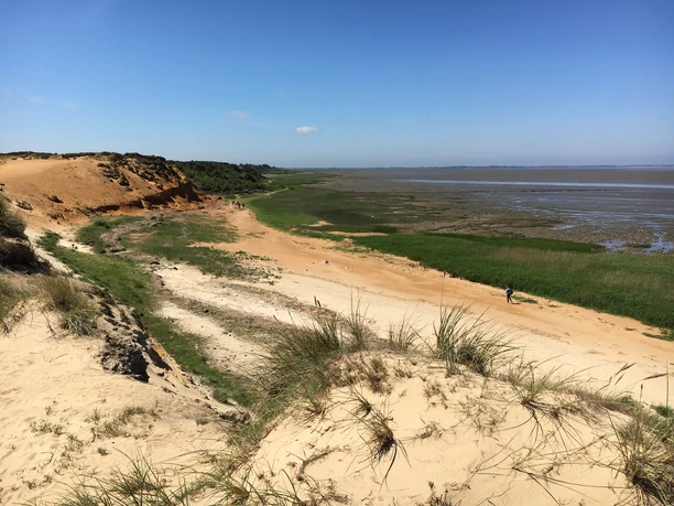 Ausblick über das Morsum-Kliff