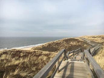 Strandtreppe in Wenningstedt