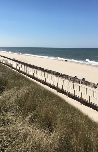 Blick von der Düne am S-Point