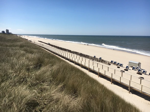 Blick von der Düne am S-Point