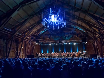 In der Festspielscheune