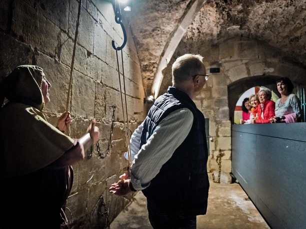 Duderstadt - Das Duderstädter Rathaus - In der Folterkammer Duderstadt - Das Duderstädter Rathaus - In der Folterkammer