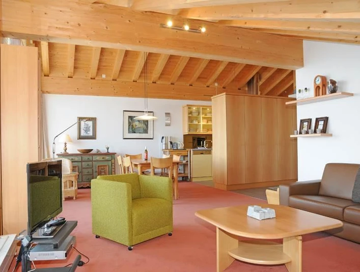 Emilio Dach -Wohnzimmer und Essecke