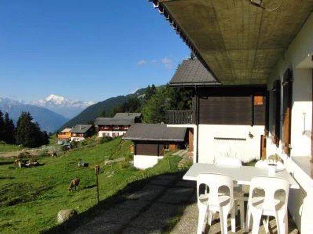 Aussicht Sommer Balkon