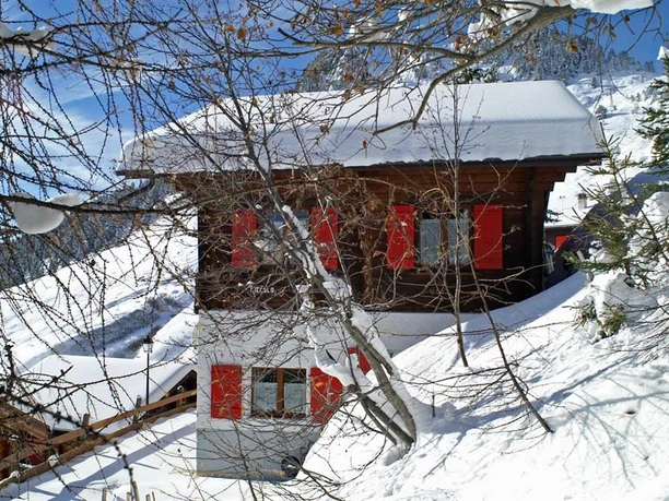 Chalet Piccolo im Schnee