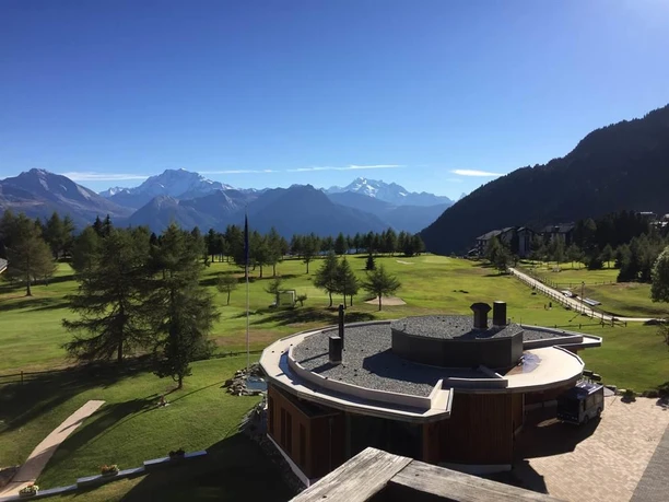 Aussicht vom Balkon, Richtung Süden